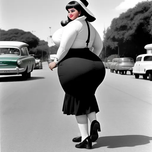 Wallpaper High Resolution 1960s Fat Ssbbw Mexican Woman With Huge Ass