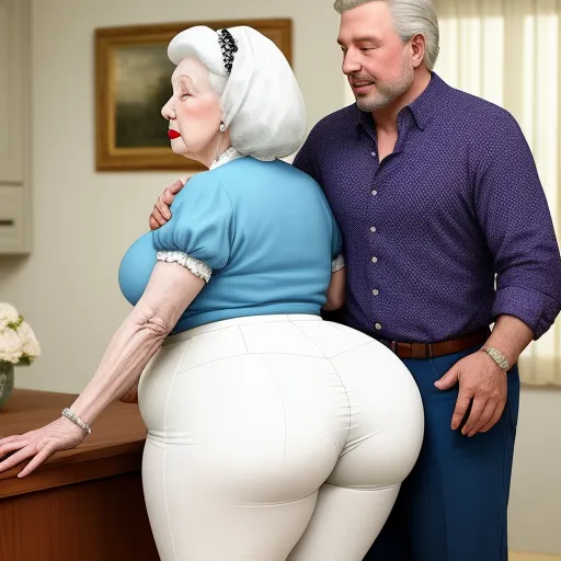 Ai Complete Image Granny Herself Big Booty Her Husband Touching Sexiezpix Web Porn