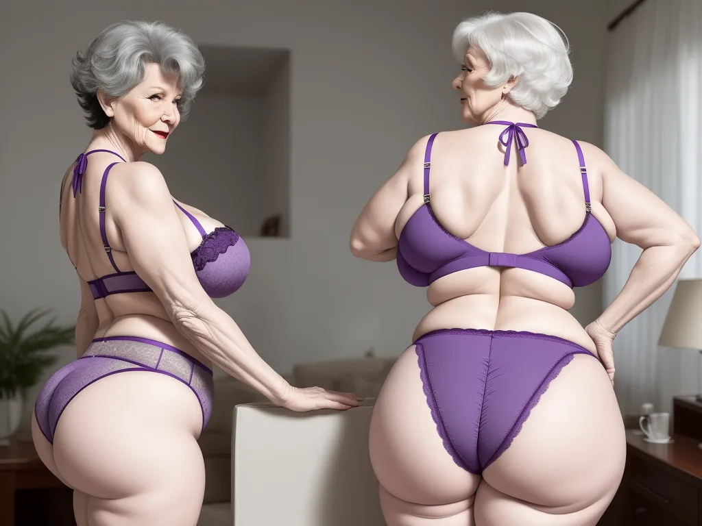 Ai Photo Tool Sexie Granny Showing Her Huge Big Booty White Hot Sex