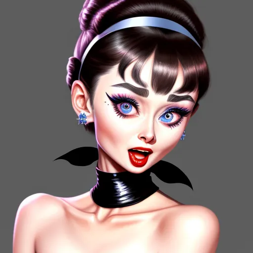 Image Downscaler Audrey Hepburn Ahegao Big Breasts