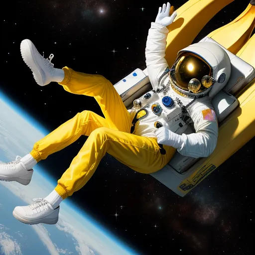 Upload K Image Banana In Astronaut