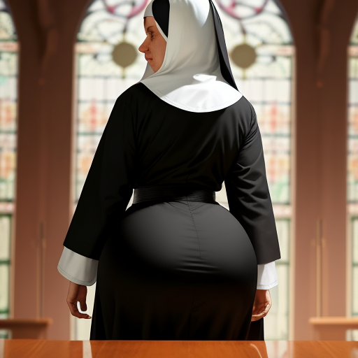 Image To Text Conversion A Beautiful Big Ass Nun