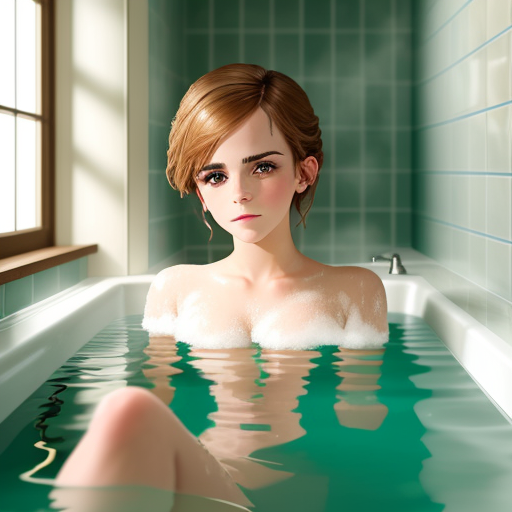 Generador De Arte AI A Partir De Texto An Image Of Emma Watson Nude In