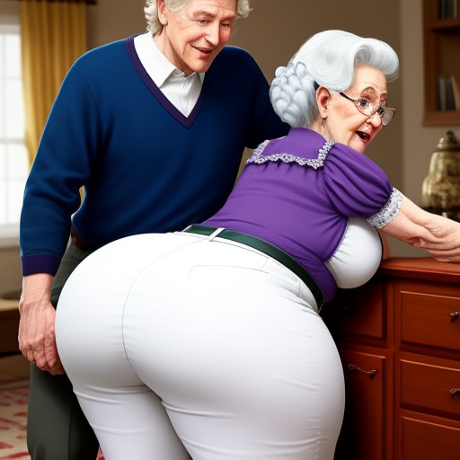 Image Ai Granny Herself Big Booty Her Husband Touching