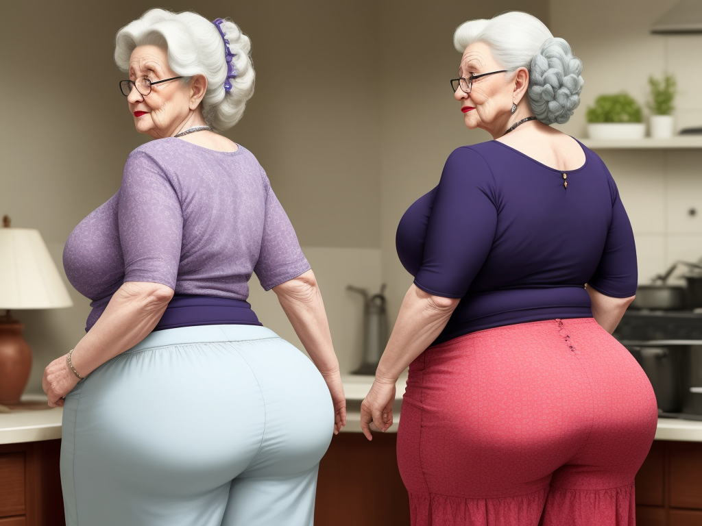 Image Downscaler Granny Herself Big Booty Saggy Husband