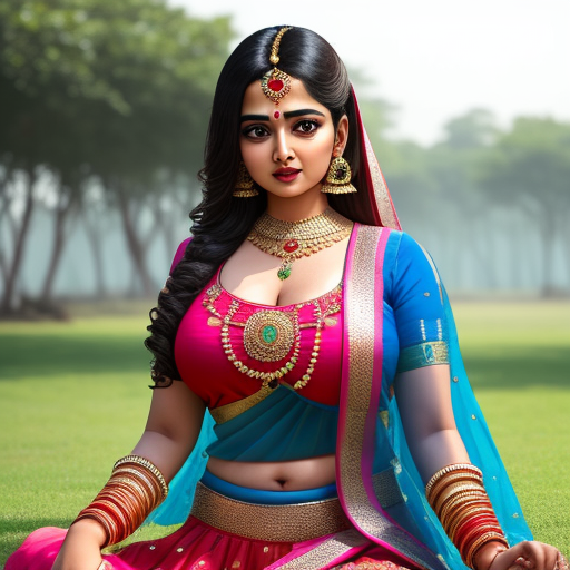 Ai Upscale Image Indian Actress With Big Boobs