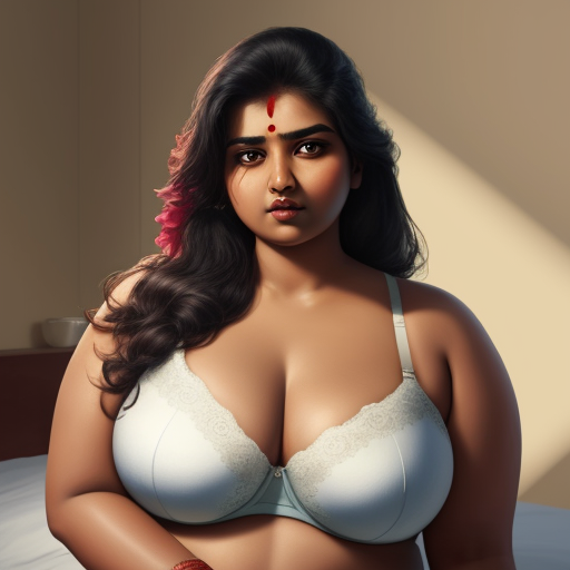 High Quality Images Indian Big Boobs Curvy Lady In Bra Leying In A