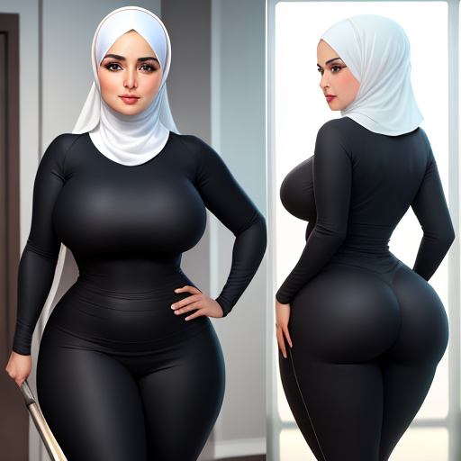 Picture File Muslim Women Thick Ass Tight Clothes Extremely