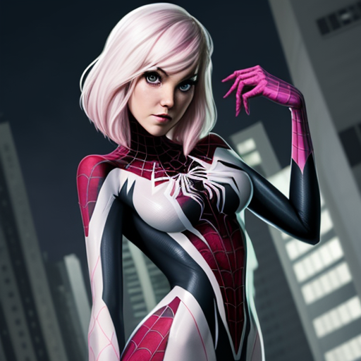 Naked Cartoon Characters SEXY Spidergwen