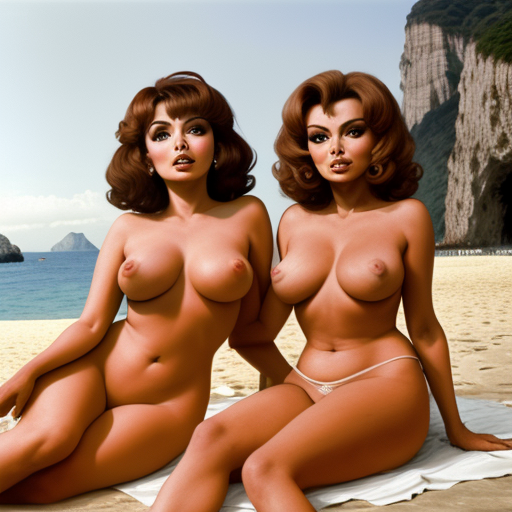 Naked People Pics Gina Lollobrigida And Sophia Loren Naked On The