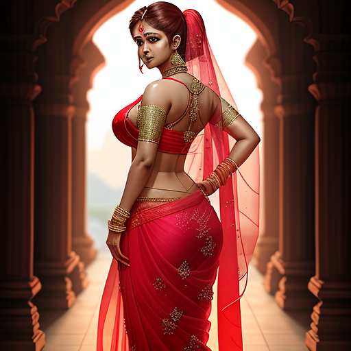 Generador De Arte AI A Partir De Texto Nayanthara Has Massive Boobs And Huge Ass She Is Img