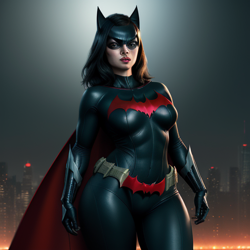 Nude Cartoon Characters Batwoman Thick Body