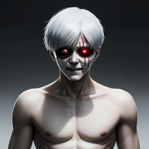 Nude Of Cartoon Naked Kaneki Ken Tokghoul