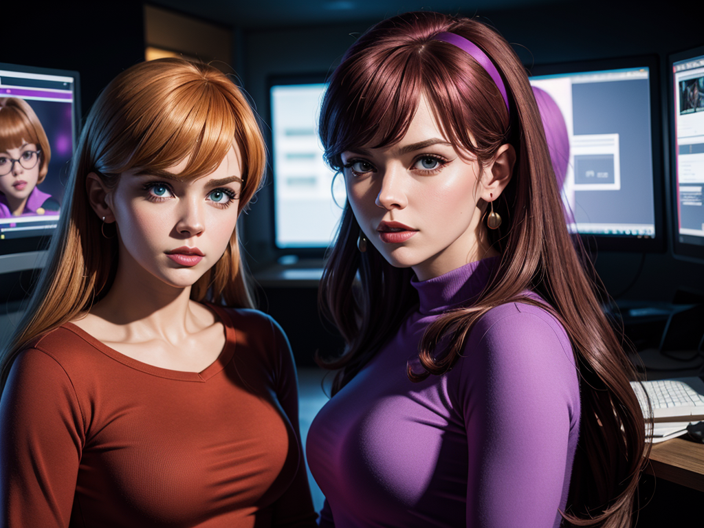 Sexy Nude Cartoons Daphne Blake And Velma Dinkley