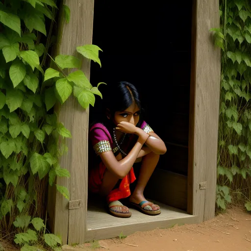 1080p photo: Hiding indian