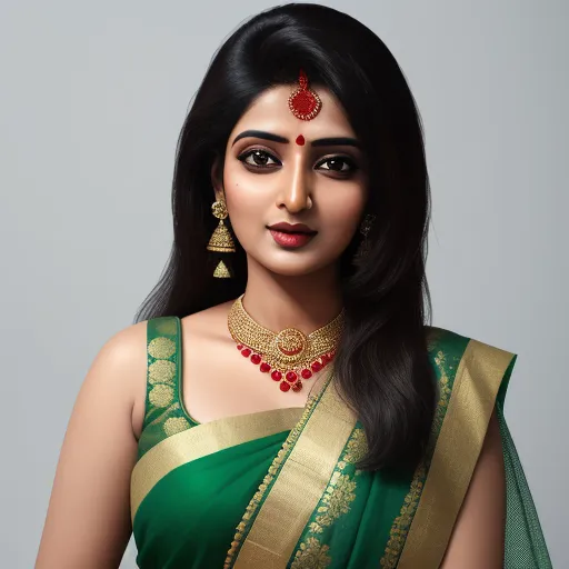 ai-2k-bhabhi-in-saree-pose