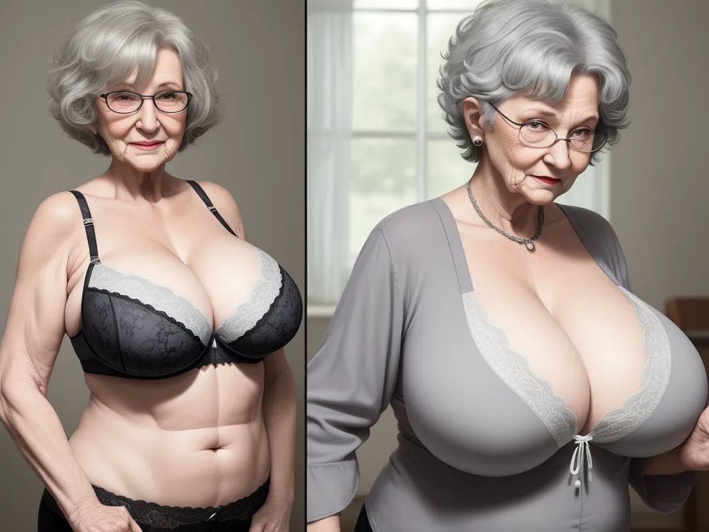 4k to 1080p converter - a woman with a large breast and a bra top on, and a woman with glasses on, both of which are wearing bras, by Hendrick Goudt