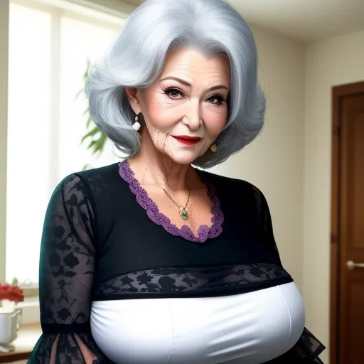 Ai Image Enhance Huge Gilf Huge Sexy Granny