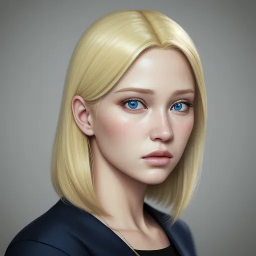 ai image enhancer: Blonde woman