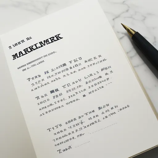 ai image generator free an open with letters marked with text mark