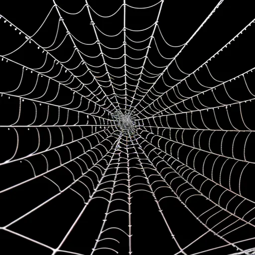 ai image generator free: Spider web linking group of people in a clroom.