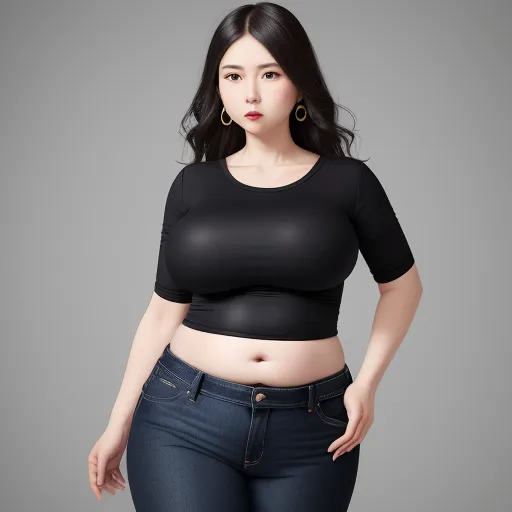 Ai Image Generator Woman Air Pump Belly Inflation Bigger Belly In