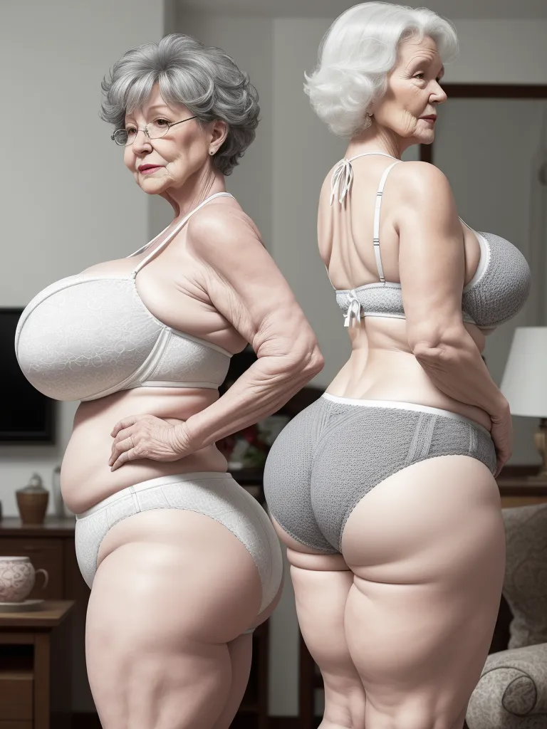 Ai Upscaler White Granny Huge Booty Wide Hips Knitting | Hot Sex Picture