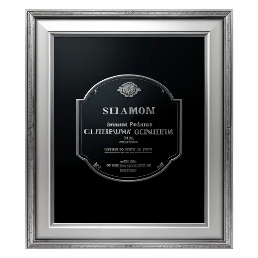 4k resolution converter picture - a silver frame with a black background and a silver border around it, with a silver border around the frame, by Pieter Claesz