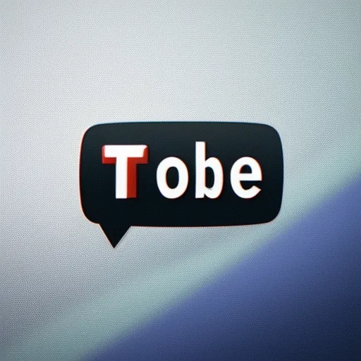photo images - a black and white photo of a text bubble with the word tobe on it's side and a red and white stripe across the top, by Toei Animations