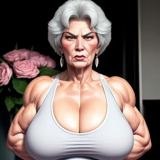 Ai Tool For Photos Gilf Huge Sexy Huge Serious Strong Granny