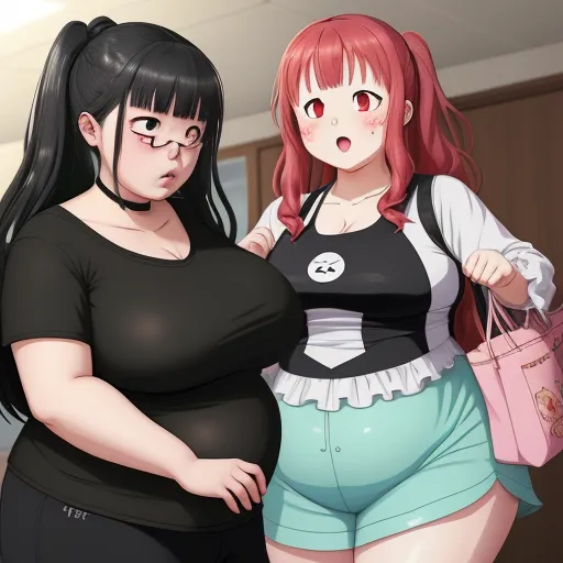 Hi Res Images An Anime Girl Who Gets Fat Every Night Because Of 4615