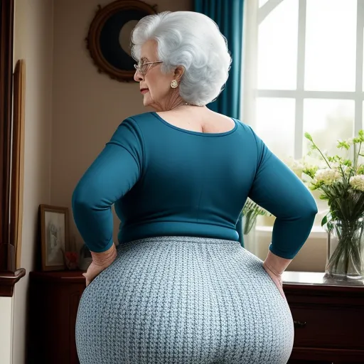 Best Ai Image Editor Granny Showing Her Big Booty