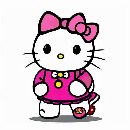 best ai image editor: una hello kitty