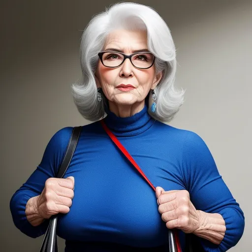 Best Ai Image Software Gilf Huge Serious Super Sexy Granny