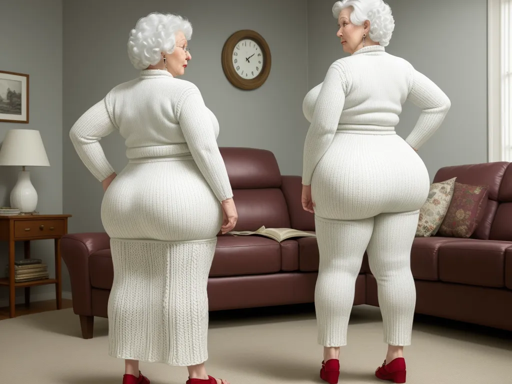 Best Ai Image Software White Granny Big Booty Wide Hips Knitting