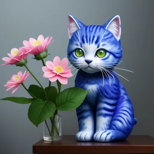 change pictures flower cat