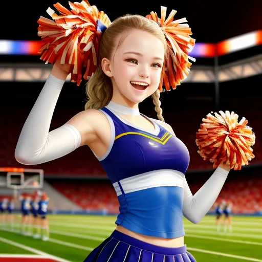 ai image: cheerleader