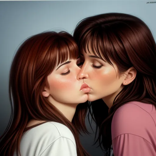 Convert Image To K Resolution Large Tessa Fowler Kissing Denise Milani