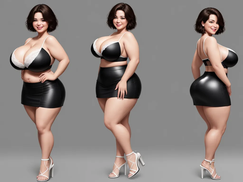 how to make image higher resolution - a woman in a black and white outfit poses for a picture with her hands on her hips and her right hand on her hips, by Hendrik van Steenwijk I