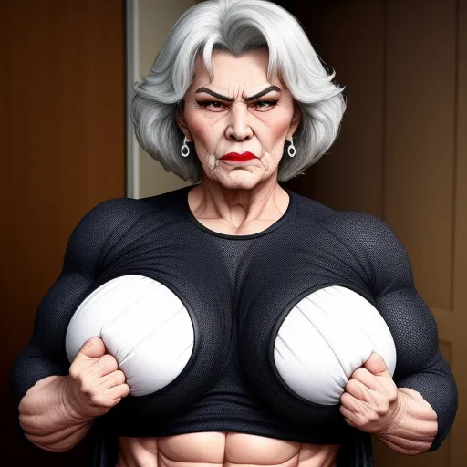 Convert Picture Gilf Huge Sexy Huge Serious Strong Granny