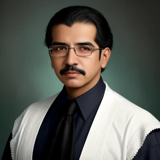 pixel to inches conversion - a man with a mustache and glasses wearing a vest and tie with a black shirt and white vest on, by Kent Monkman