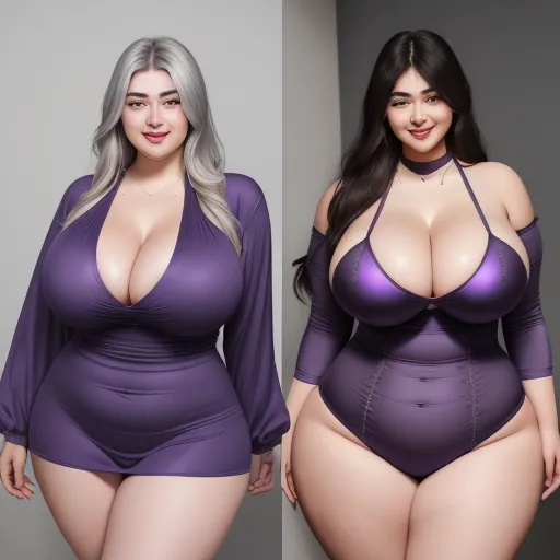 convert to image: extremely big ed and thicc women,20 , big with