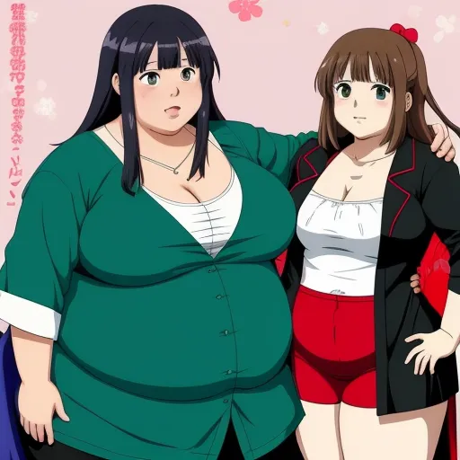 Enhance Image Anime Fat Woman Obese Woman Anime Anime 0182