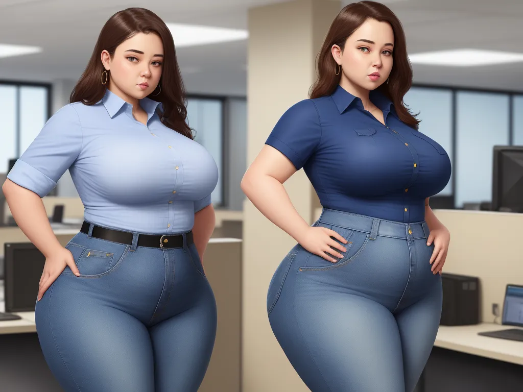 Imagen Ai Female Big Belly Fat Ass Wide Hips Big Boobs 0857