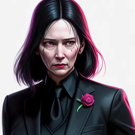 4k foto: Female john wick