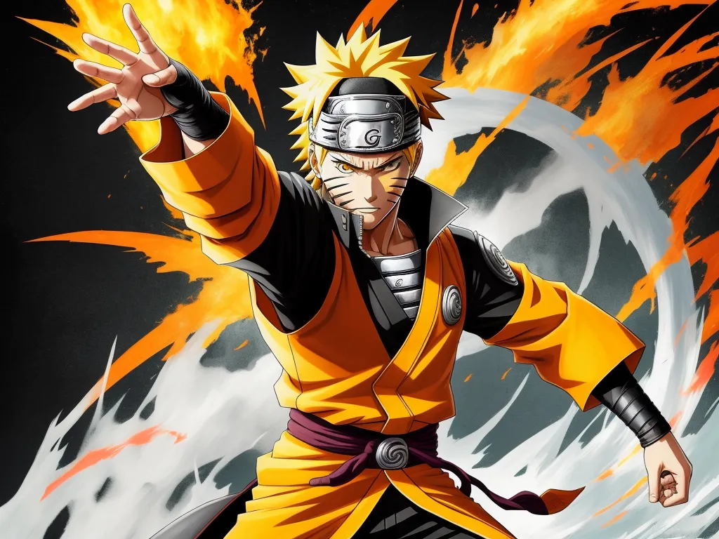 free ai image generator: Naruto emperador