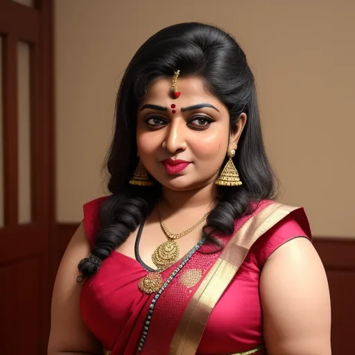 free ai photo editor sexy mallu aunty with thick lip