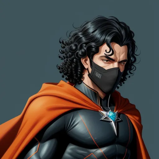 free hd pictures for websites: man with black curly hair. In a