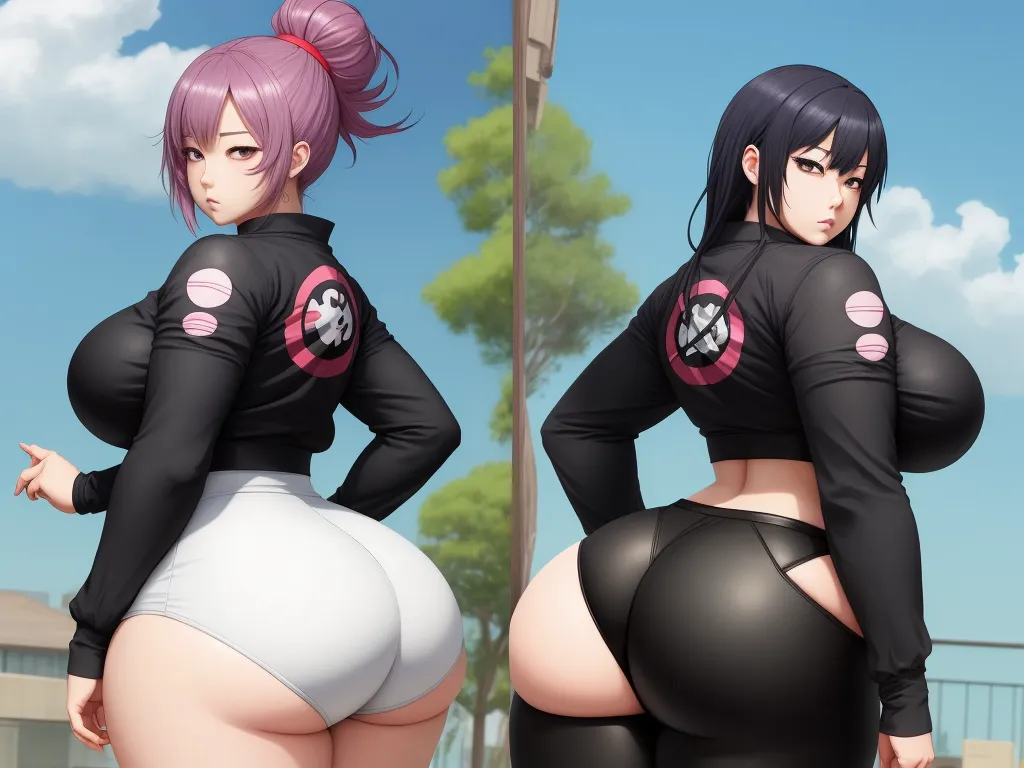 Juicy anime boobs