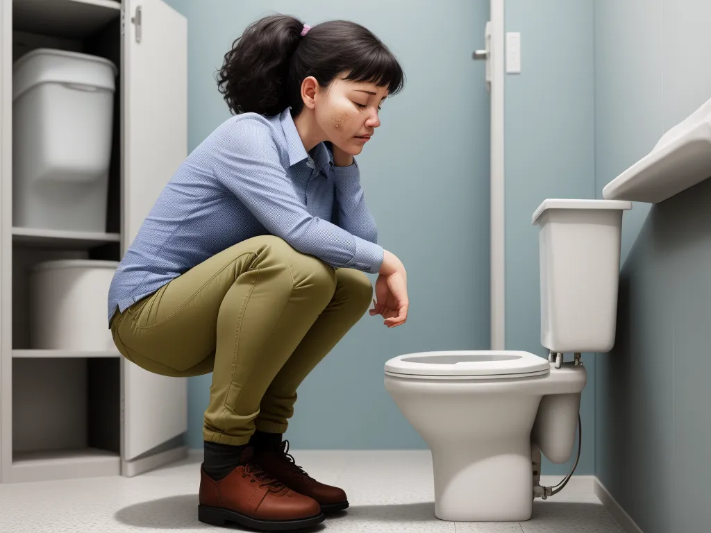 ai image enhance Girl pooping